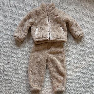 Tinycottons Fleece Jacket and Pants Set